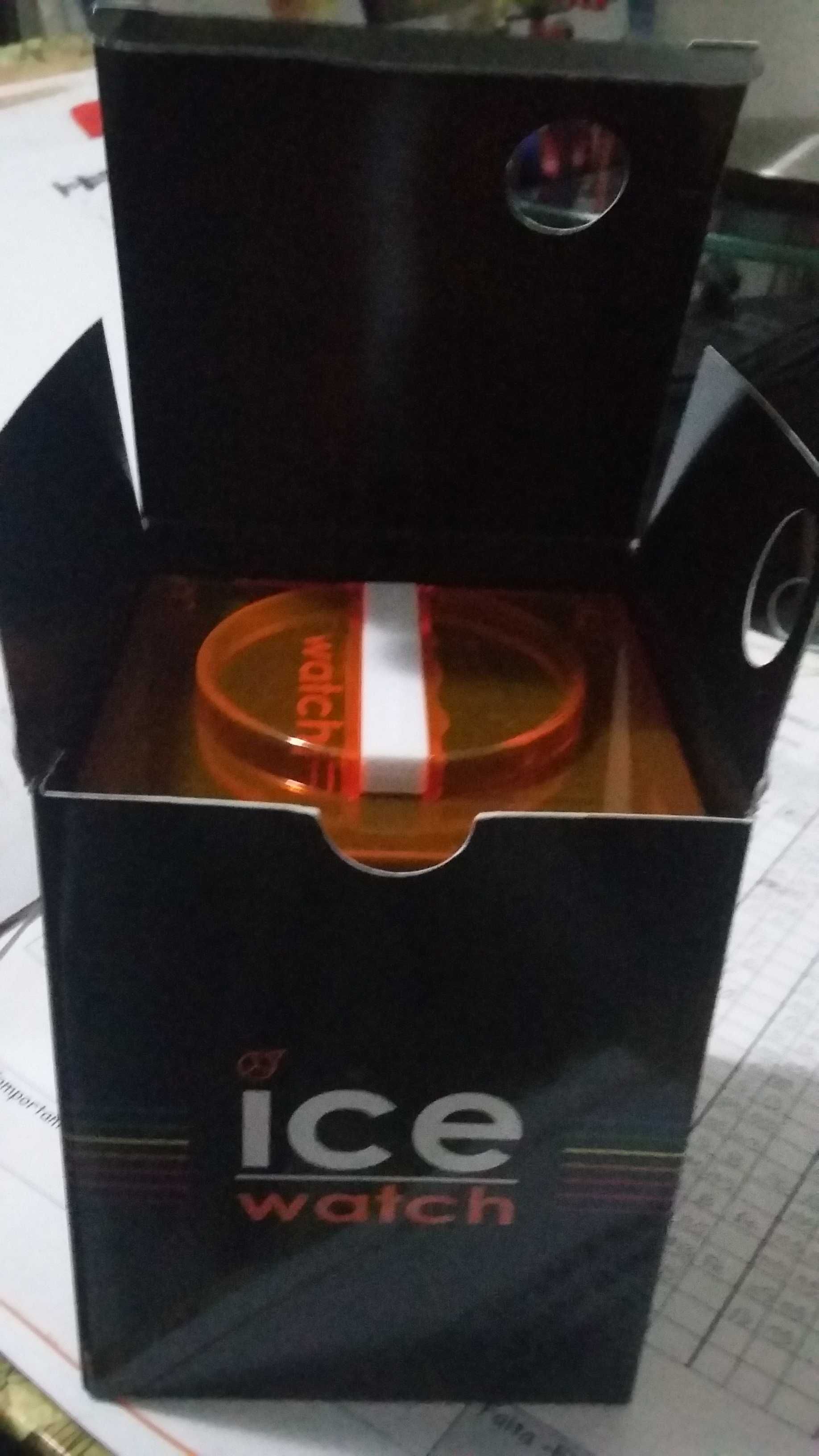 Relógio ICE novo pulserira cinzenta