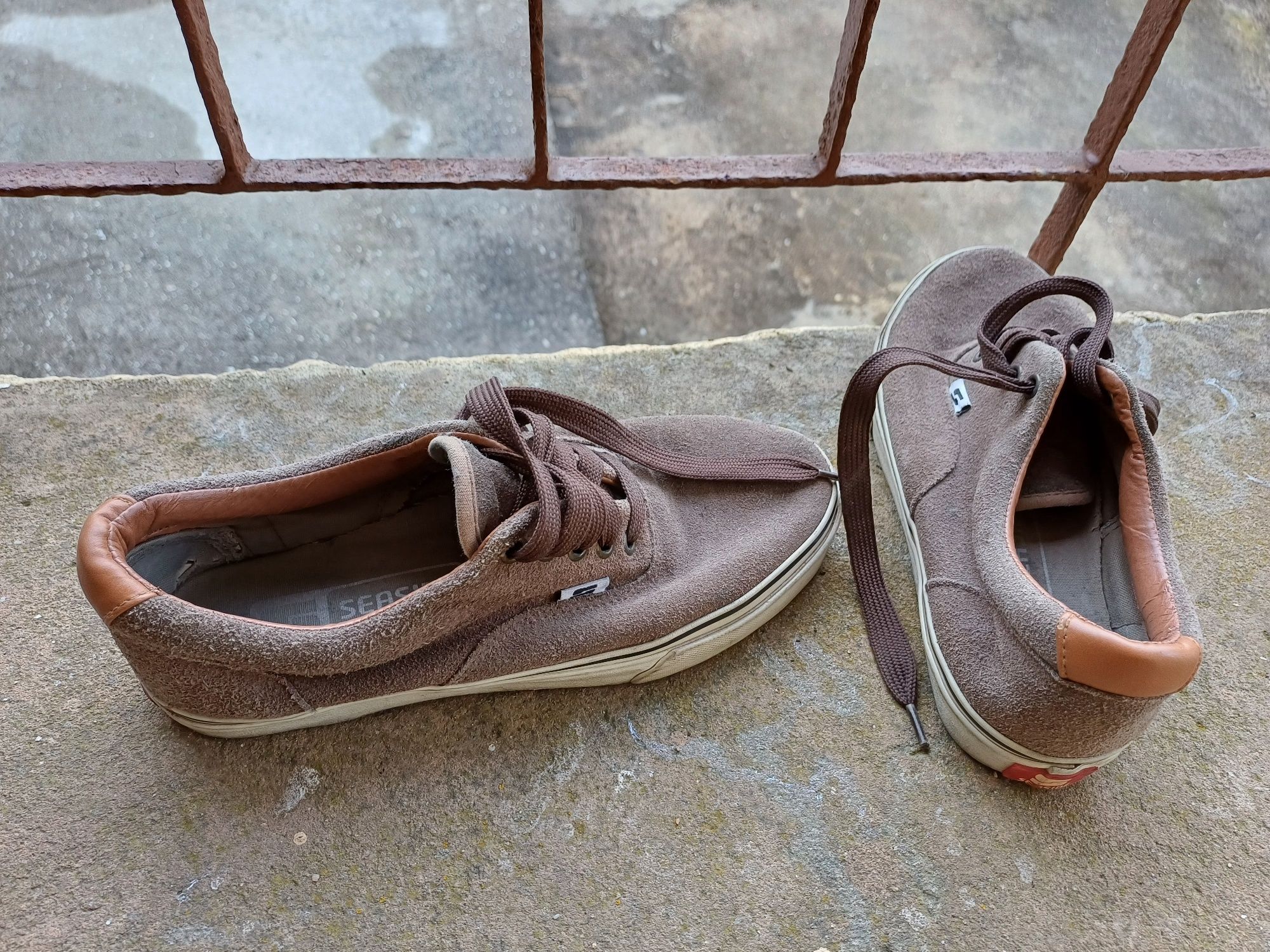 Sapato seaside castanho T.40