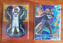 2021 Panini Prizm (Gold Red Wave) #316 Neemias Queta