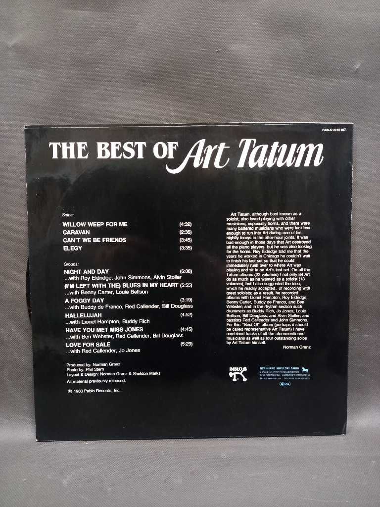 Art Tatum – The Best Of Art Tatum, płyta winylowa, jazz