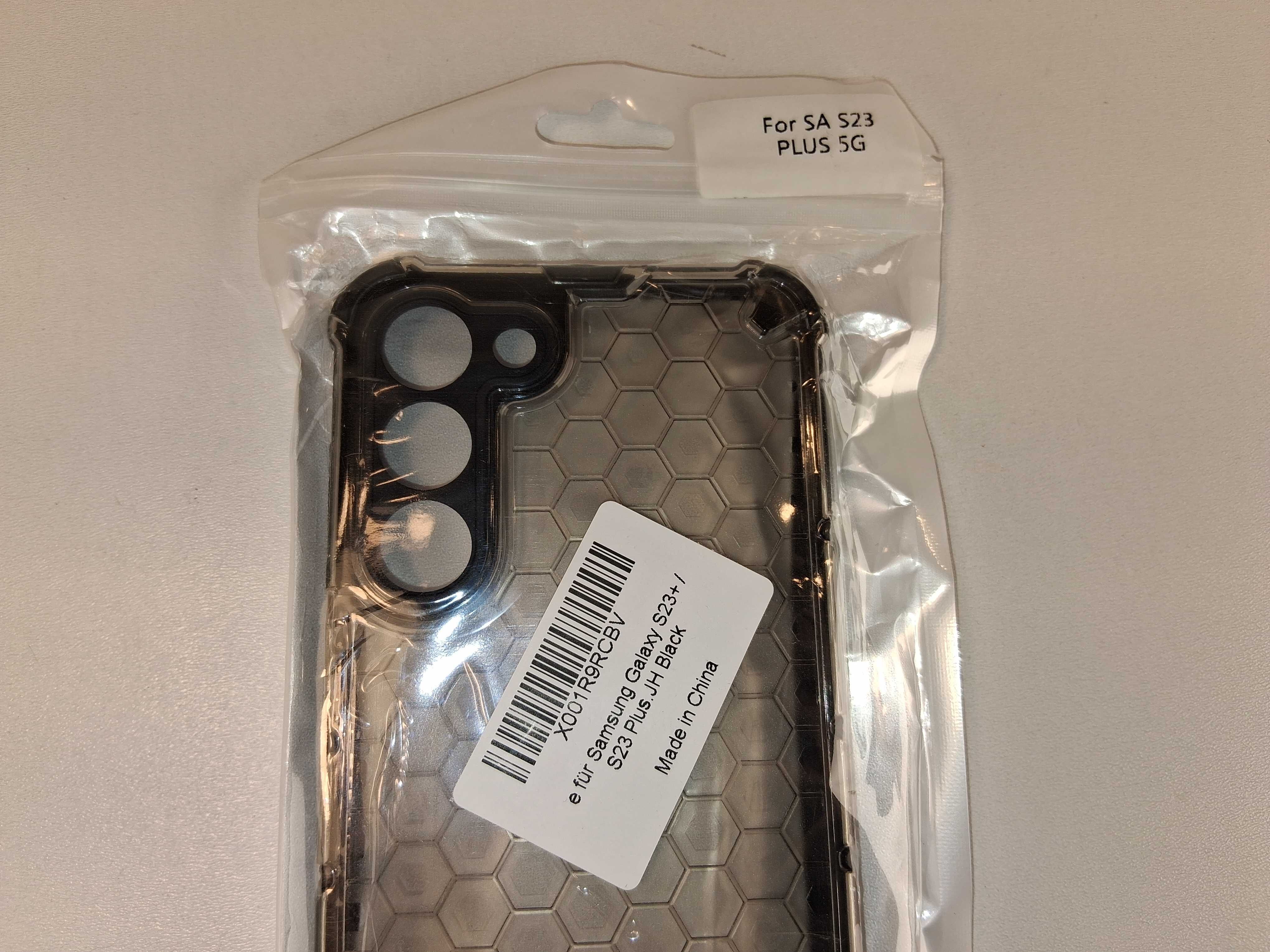 E059 Etui Wzmacniane do Samsung Galaxy S23 Plus 5G Czarne