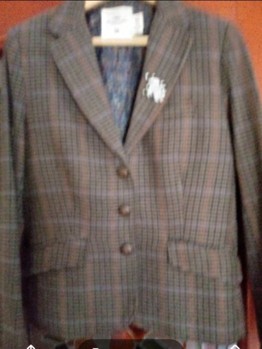 Piekna marynarka damska H&M rozm.42/44 pepitka ,klasyk