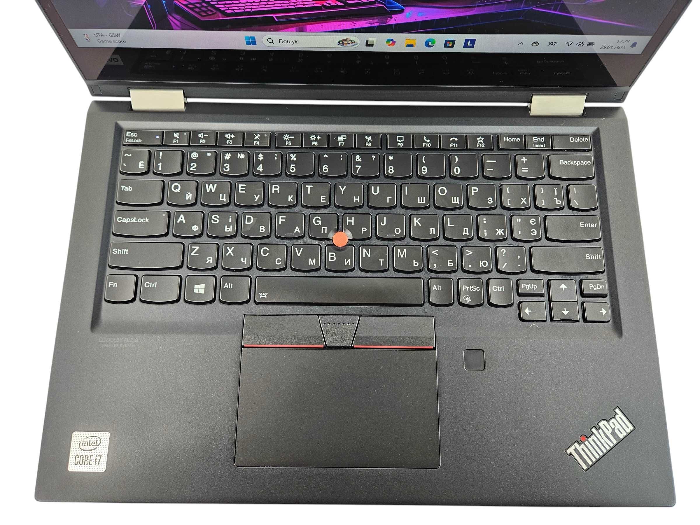 Ноутбук Lenovo ThinkPad X13 Yoga Gen 1 FullHD|i7-10510U|16GB|512GB