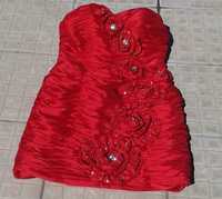 Vestido de festa vermelho