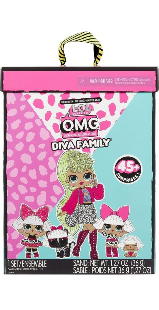 Великий ігровий набір LOL Surprise OMG Divа Fashion Doll оригінал