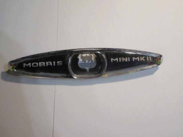 Emblema grelha carro Morris Mini MK II
