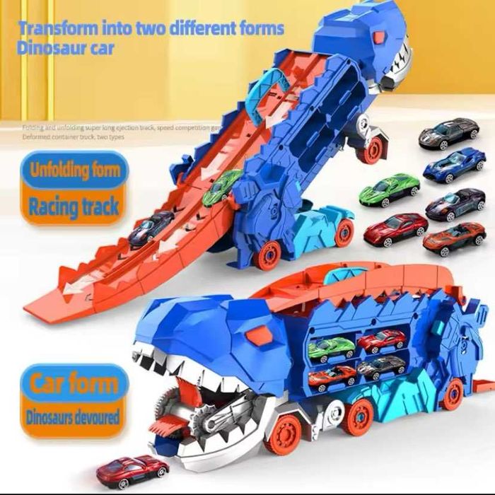 Tor samochodowy dla dzieci wzór Hot Wheels Zabawka Prezent Samochodzik