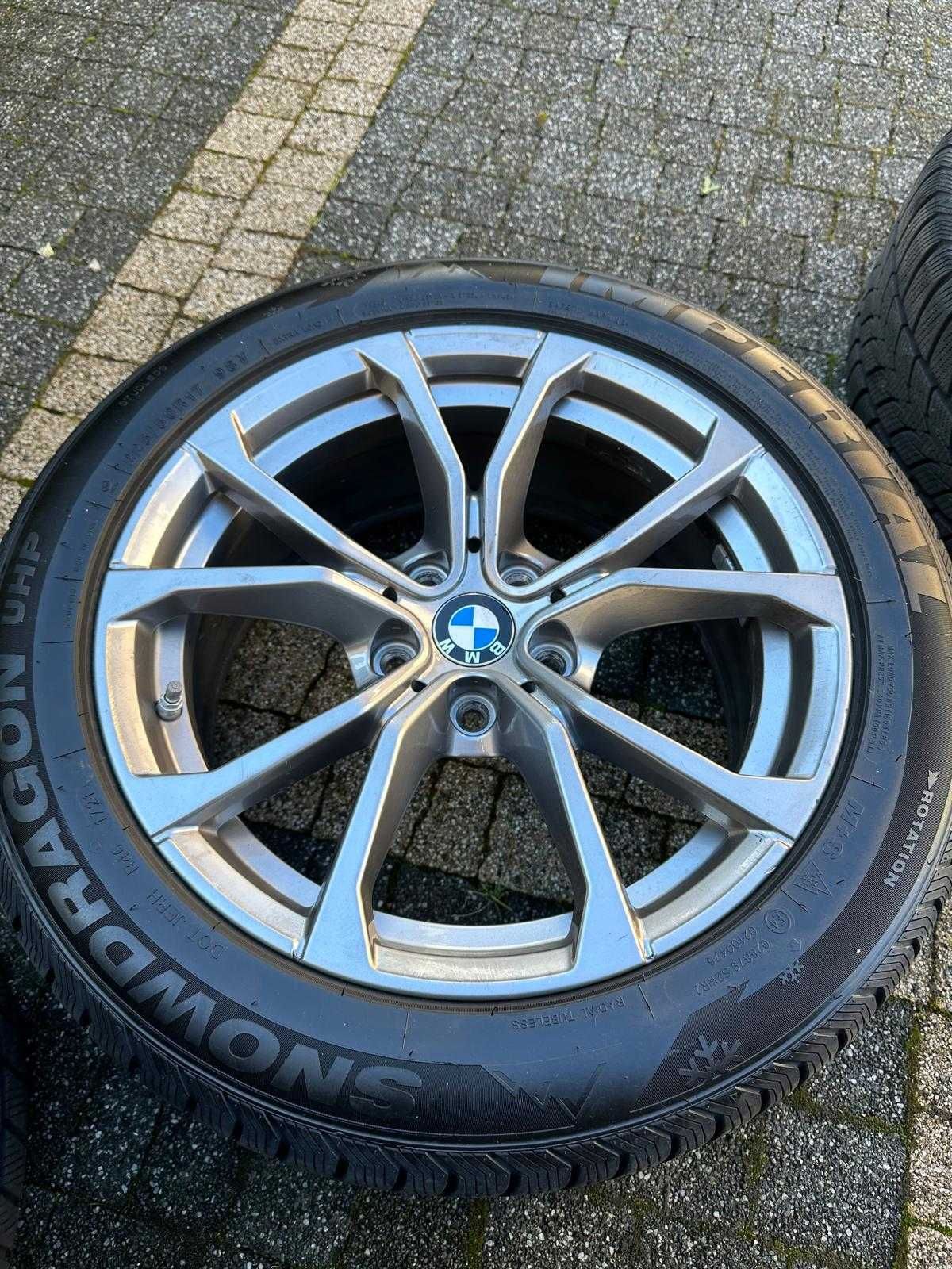 Felgi Koła 17 BMW OE G20 G21 F40 F48 X1 5x112 ET30 opony zima jak nowe