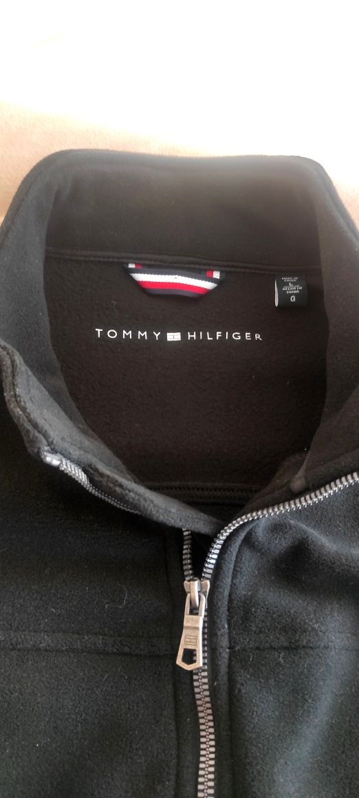 Gruby Polar Tommy Hilfiger męski bluza polarowa L ORYGINAŁ
