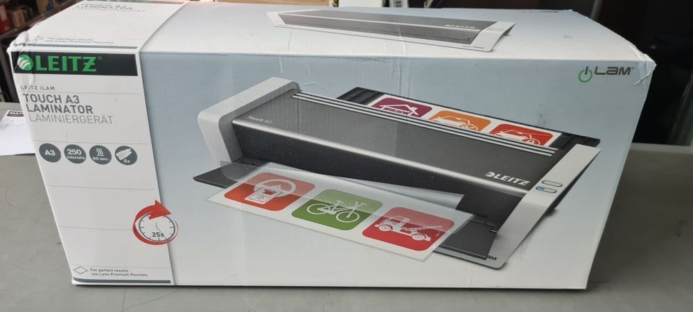 Plastificadora A3 Automática Leitz Ilam Touch