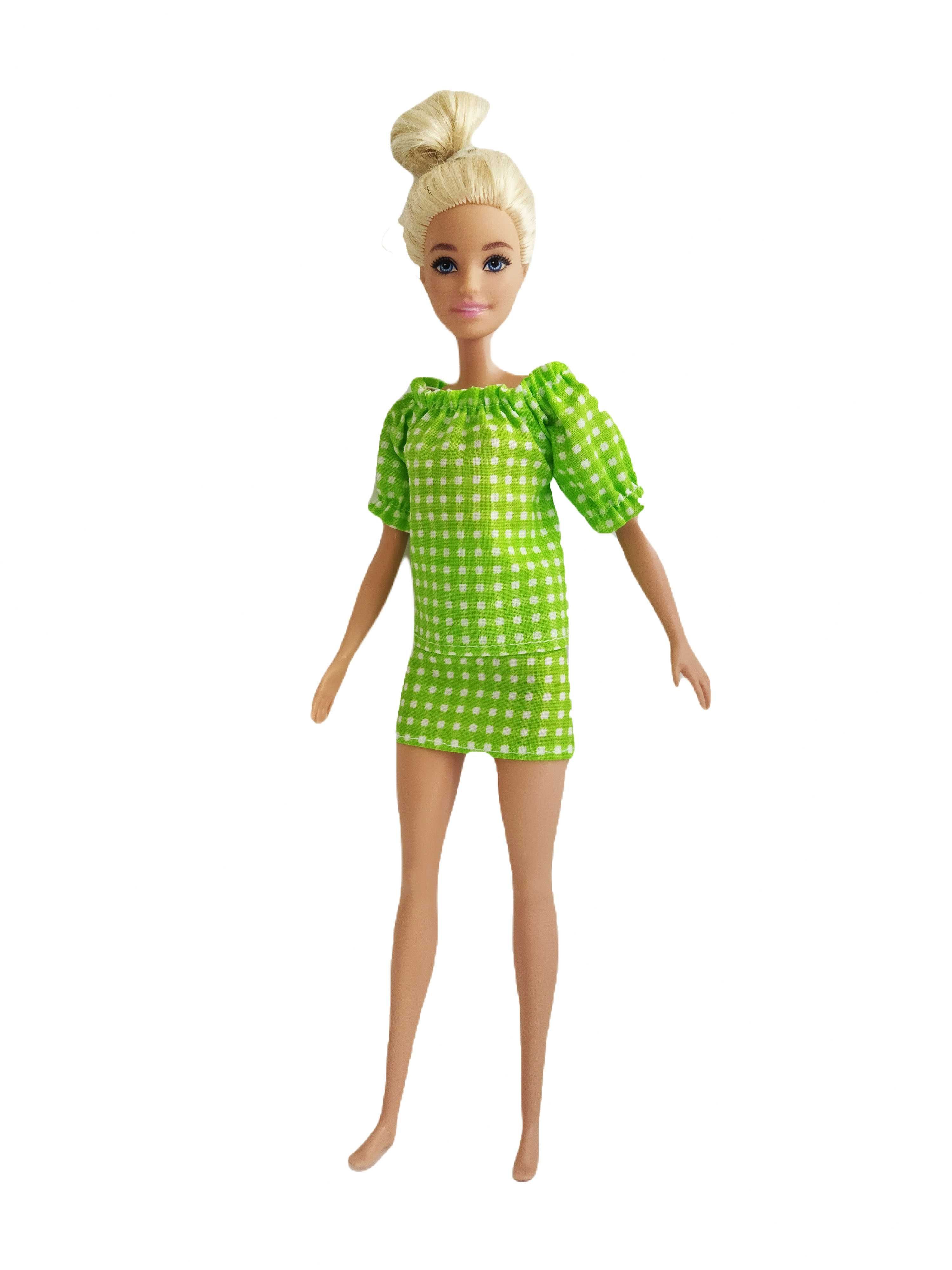 Zestaw Ubranka Sukienki dla lalek Barbie + Torebki Duży Zestaw