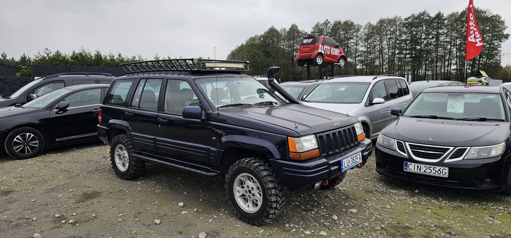 SKUP AUT Bydgoszcz  JEEP Grand Cherokee 4.0 GAZ 4x4 Snorkel / Bagażnik