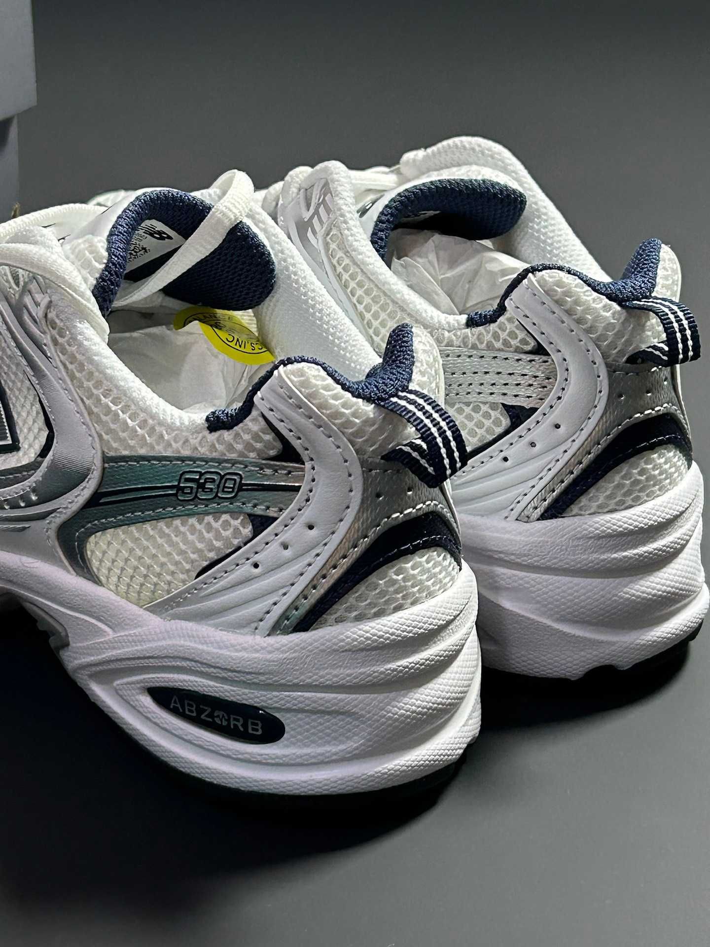 NewBalance _Nowy*530_White_Silver_Navy*UnisexTrampk37