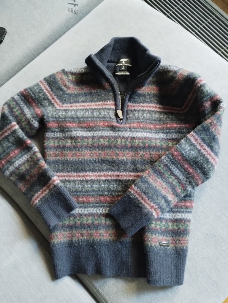 Fynch Hatton sweter rozmiar S wełna 100% Premium Lambswool