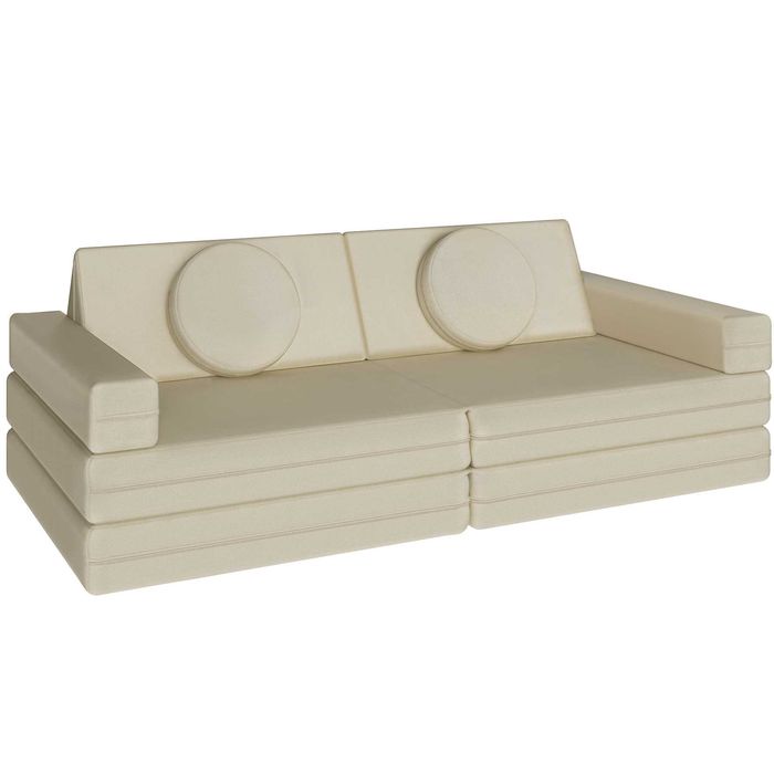 Sofa do zabawy Lilly beżowy 120 cm OUTLET