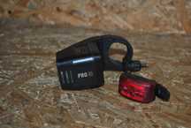 Oświetlenie rowerowe Cube ACID PRO 80 USB lampki światło zestaw