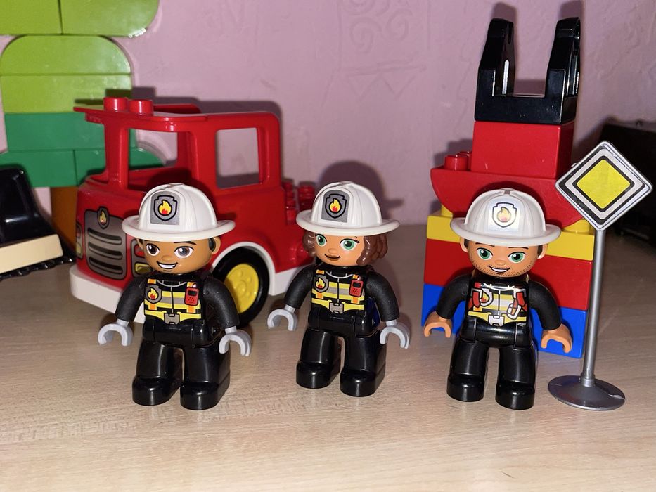 Конструктор Lego Duplo оригинал Пожарная машина, самолет, грузовик