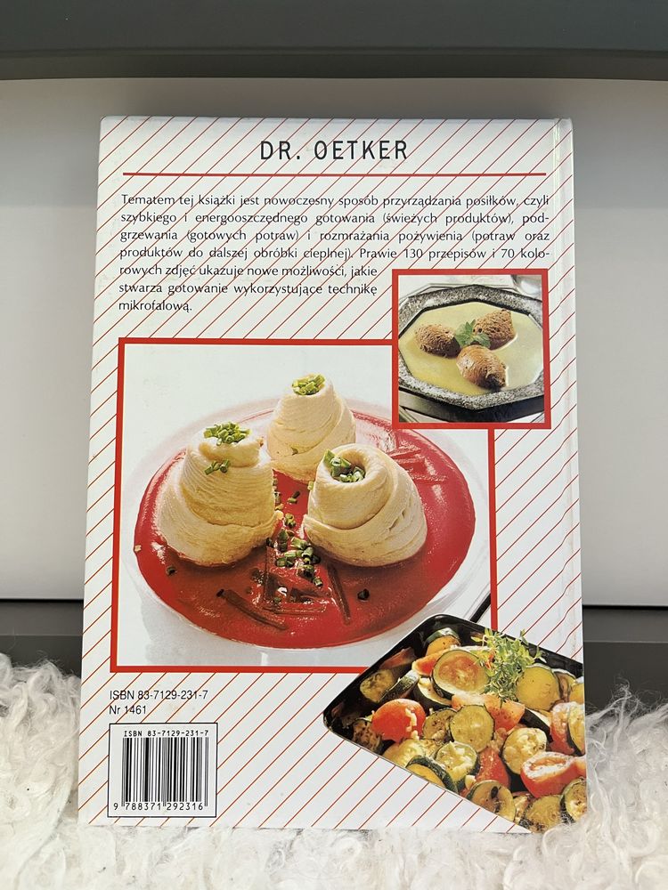 Książka „Mikrofale, gotowanie łatwe i szybkie” Dr. Oetker