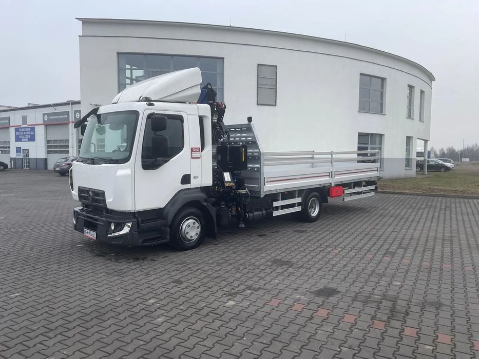 Renault D12  Skrzynia z żurawiem PM 13023P
