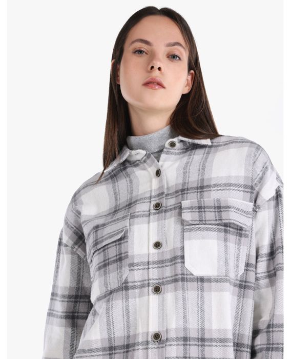 Бавовняна сорочка в клітинку House brand та Colin's