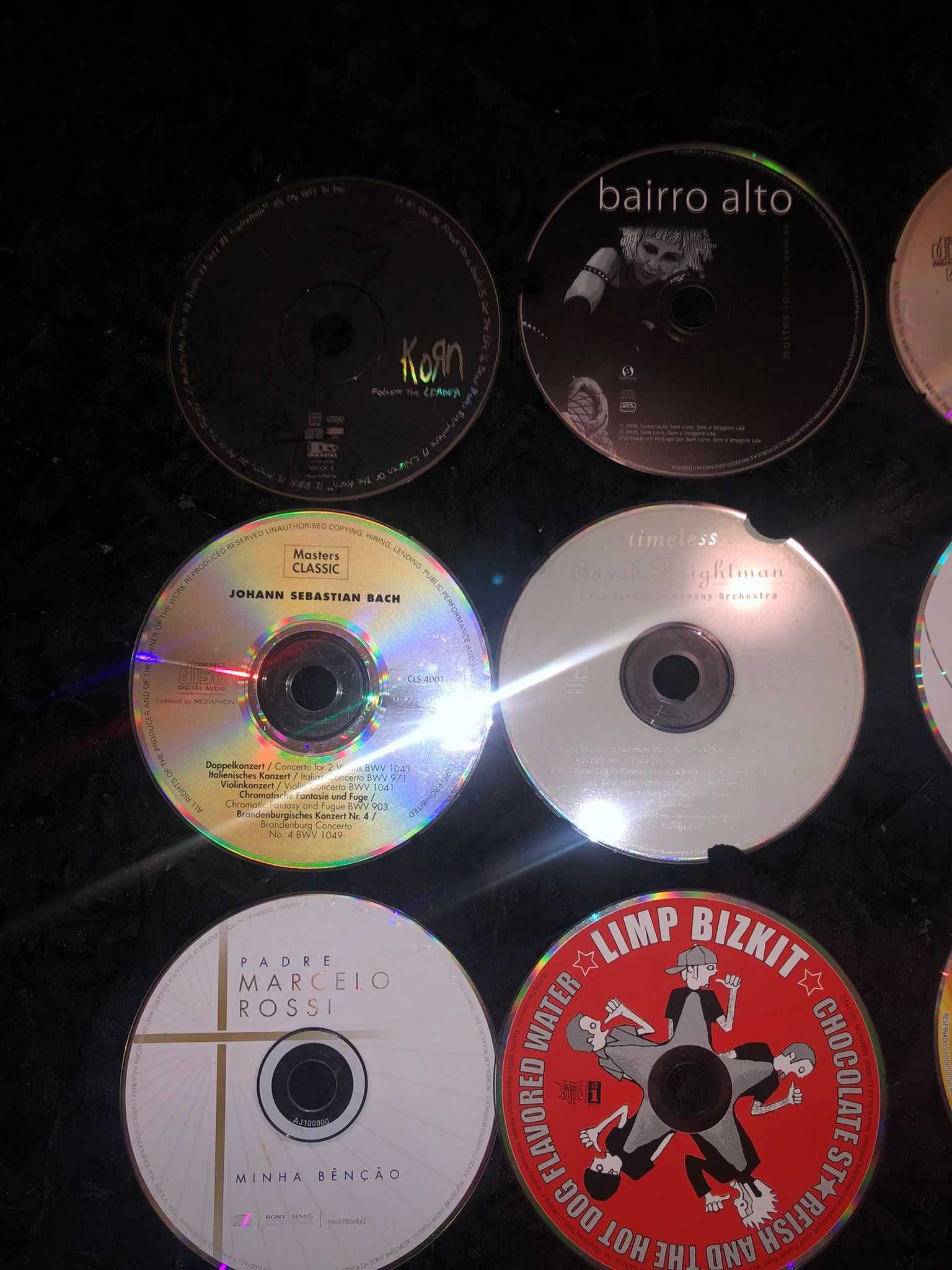 Lote de 44 cds originais  sem capas