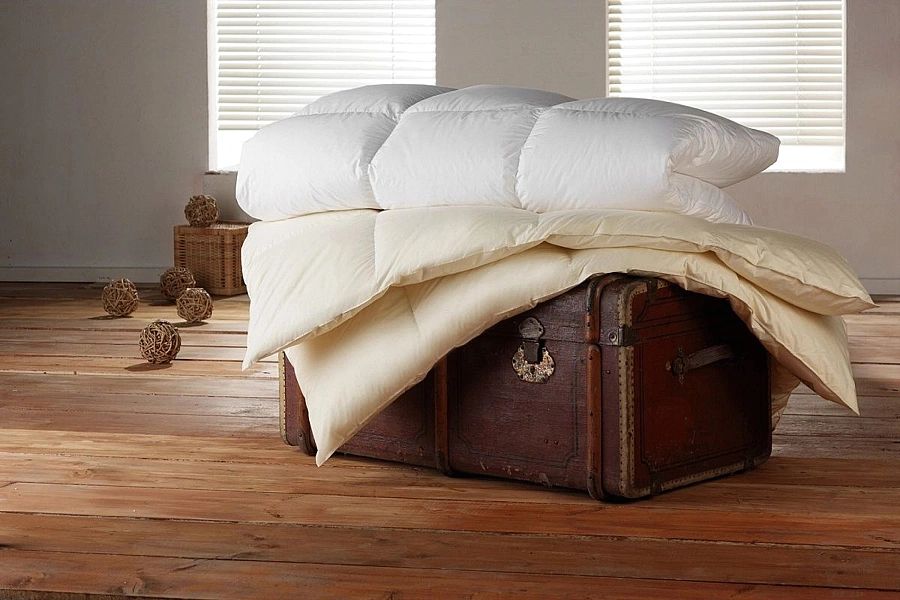 Kołdra 160x200 Całoroczna Medium Tree&Goose ekskluzywna PUCHOWA