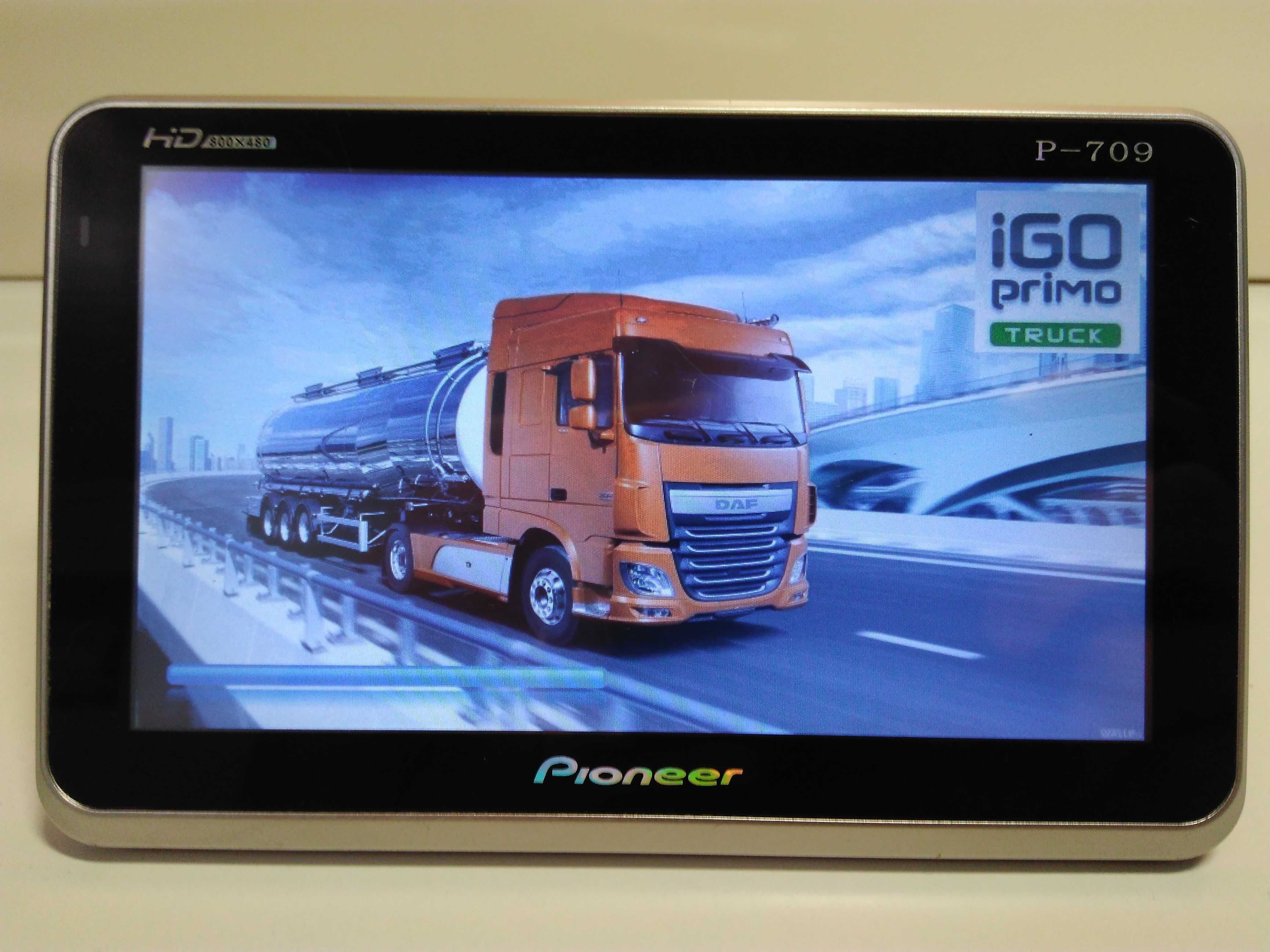 Навигатор Pioneer 7’’ TIR/ADR Navitel IGO карты Украины и Европы 2025!