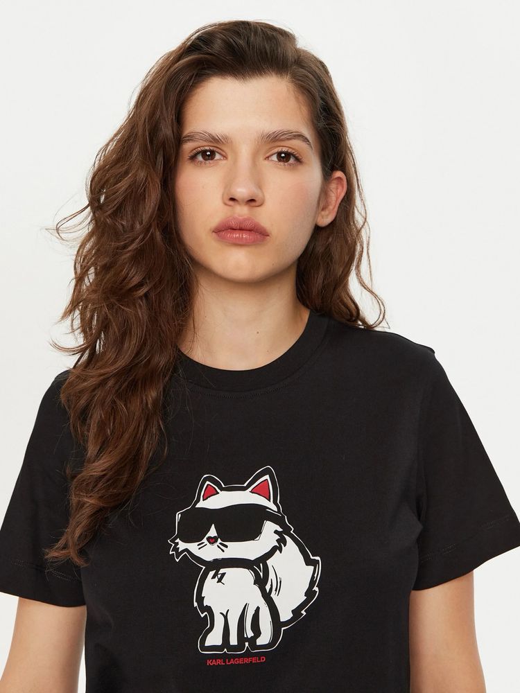 SALE Футболка Karl Lagerfeld S, M, жіноча футболка Карл Лагерфельд