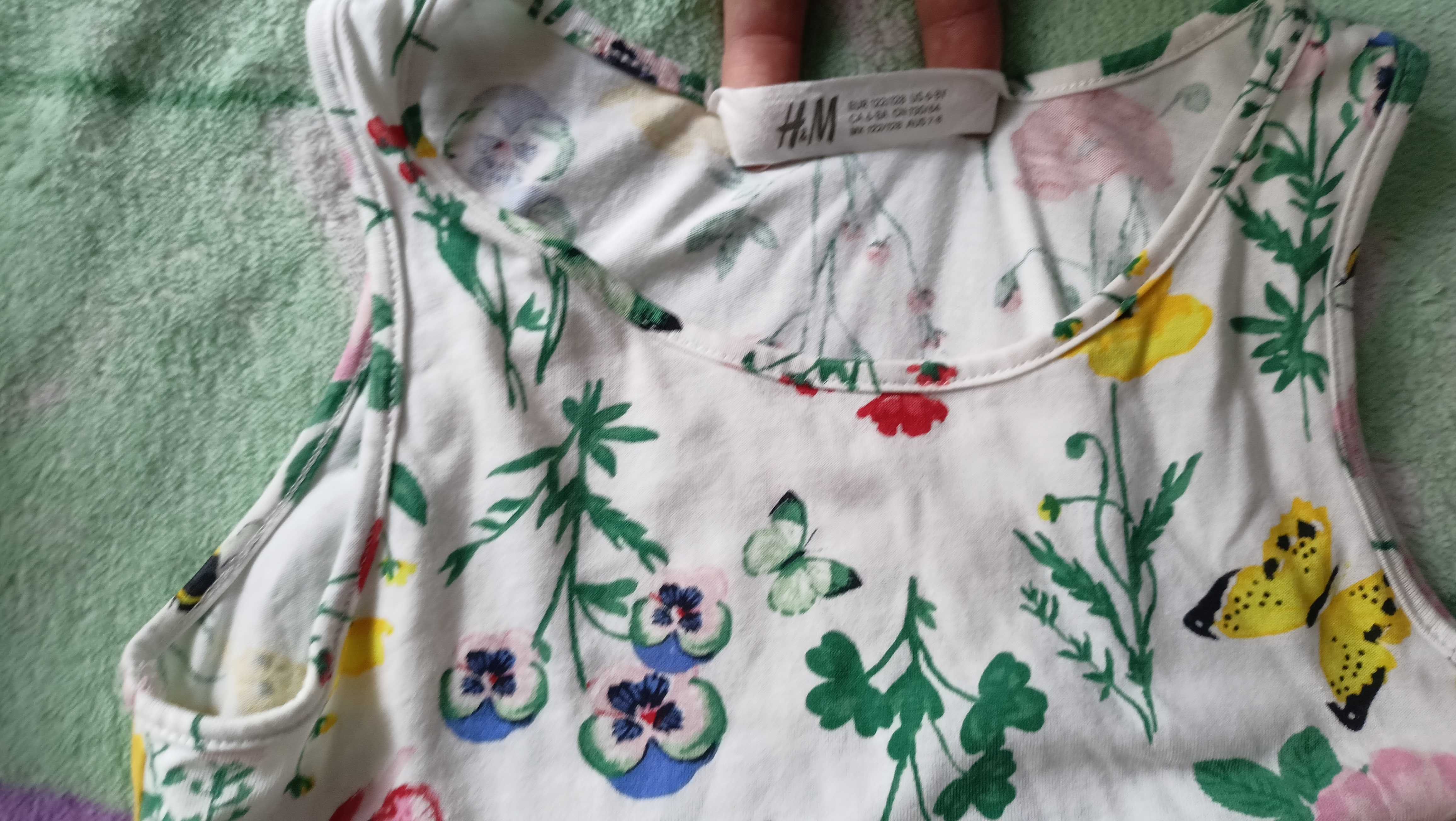 Sukienka polne kwiaty H&M