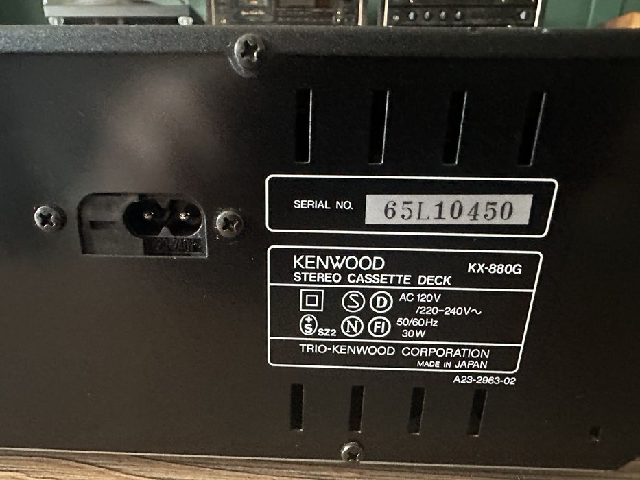 Magnetofon Kenwood kx 880G