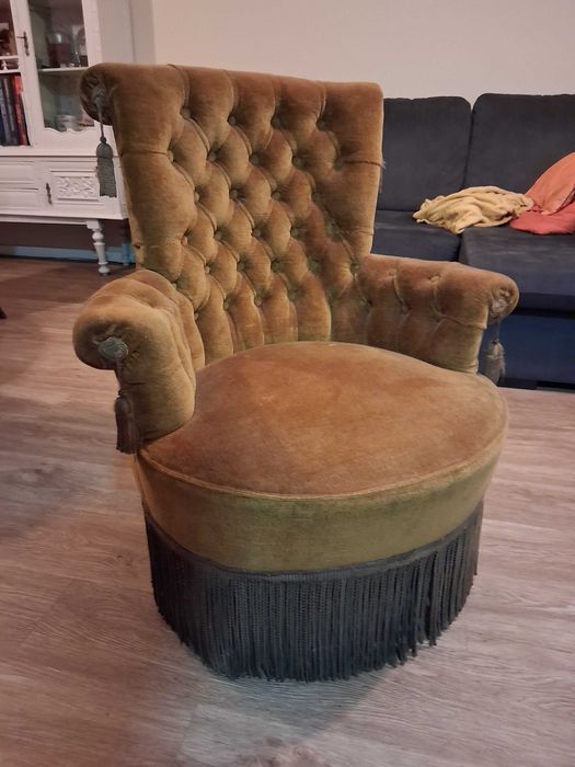 Poltrona Vintage Veludo