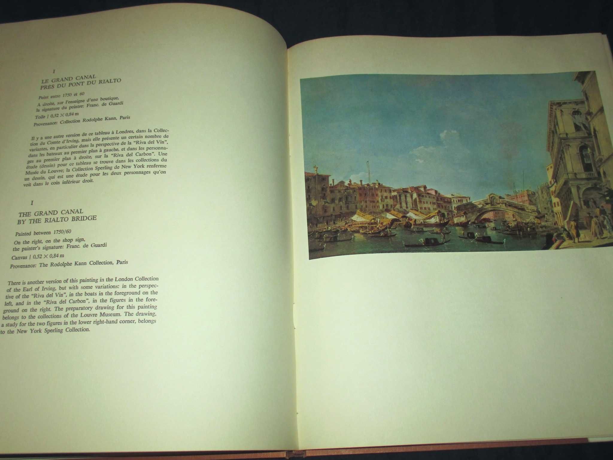 Livro Francesco Guardi Gulbenkian 1965