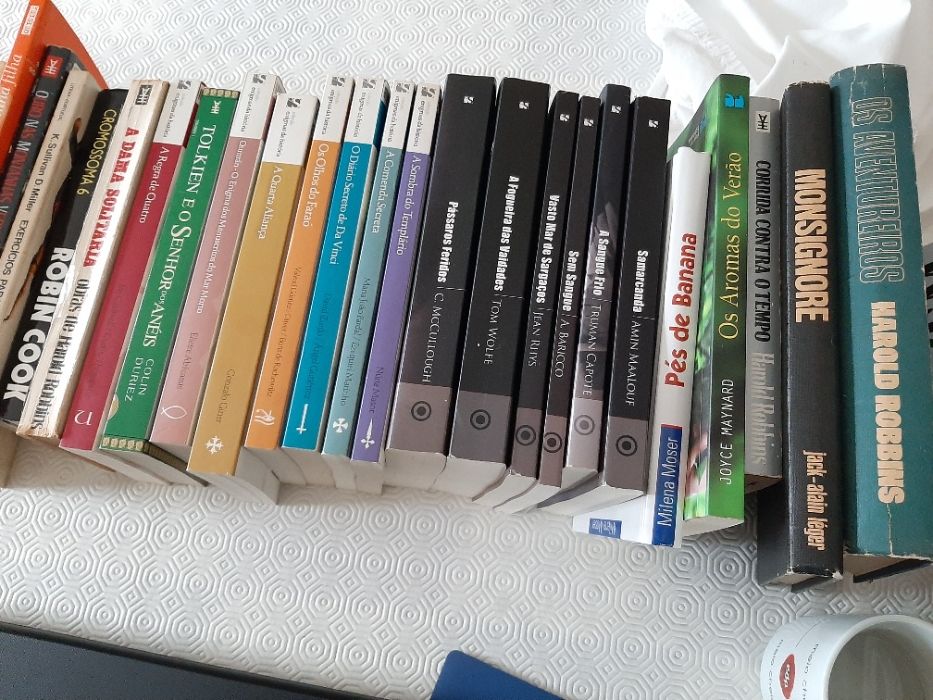 Conjunto de 100 livros variados