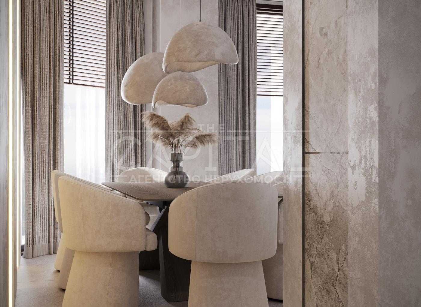 Нова 3 к 123 м2 з неймовірним дизайнерським ремонтом у Taryan Towers)