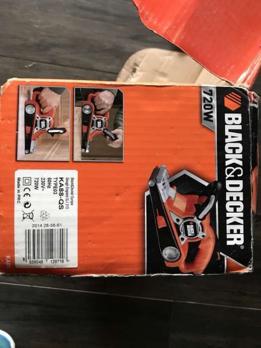 Lixadora Black & Decker lixadeira rolo fita