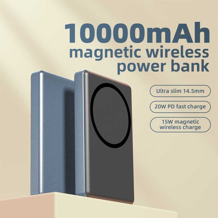 Павербанк MagSafe ultra slim 10000mAh 20W