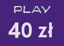 Doładowanie telefonu Play/ Virgin Mobile 40zł