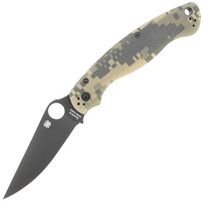Nóż składany Spyderco Military 2 Camo G10 (C36GPCMOBK2)