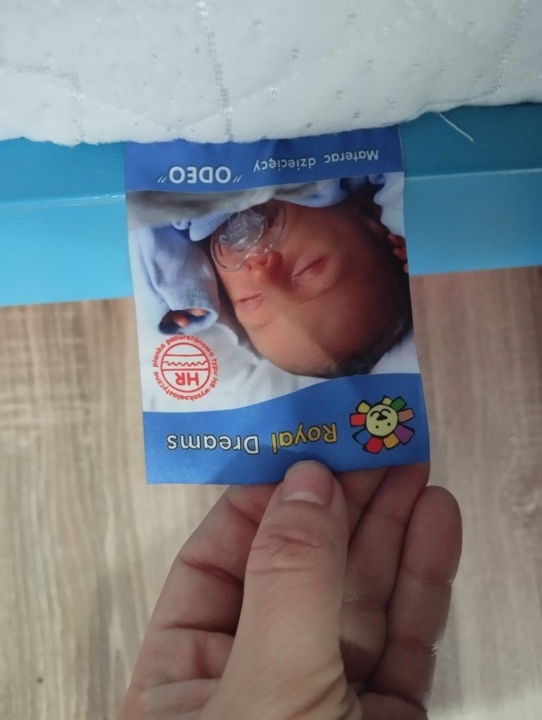 Łóżeczko dziecięce z szufladą 160x80