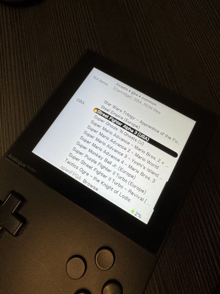 Analogue Pocket gameboy Game boy console analog