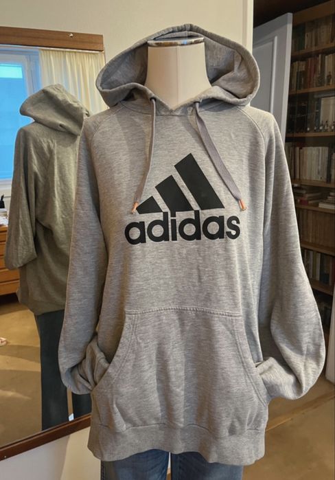 Hoodie cinzento Adidas