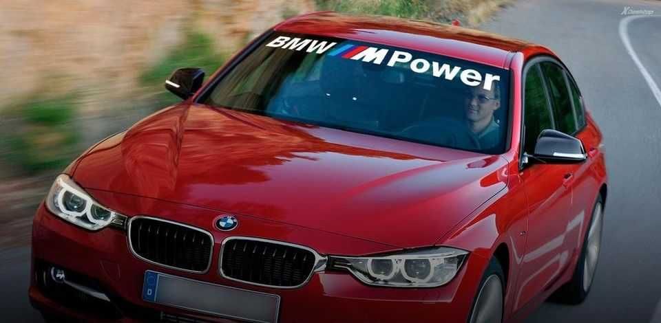 Autocolantes BMW para-brisas