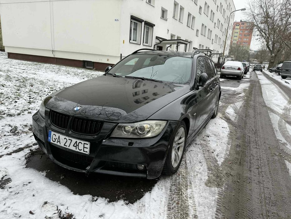 BMW E91 320D M47 163km, pełny m pakiet, automat