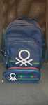 Mochila e estojo escolar Benetton