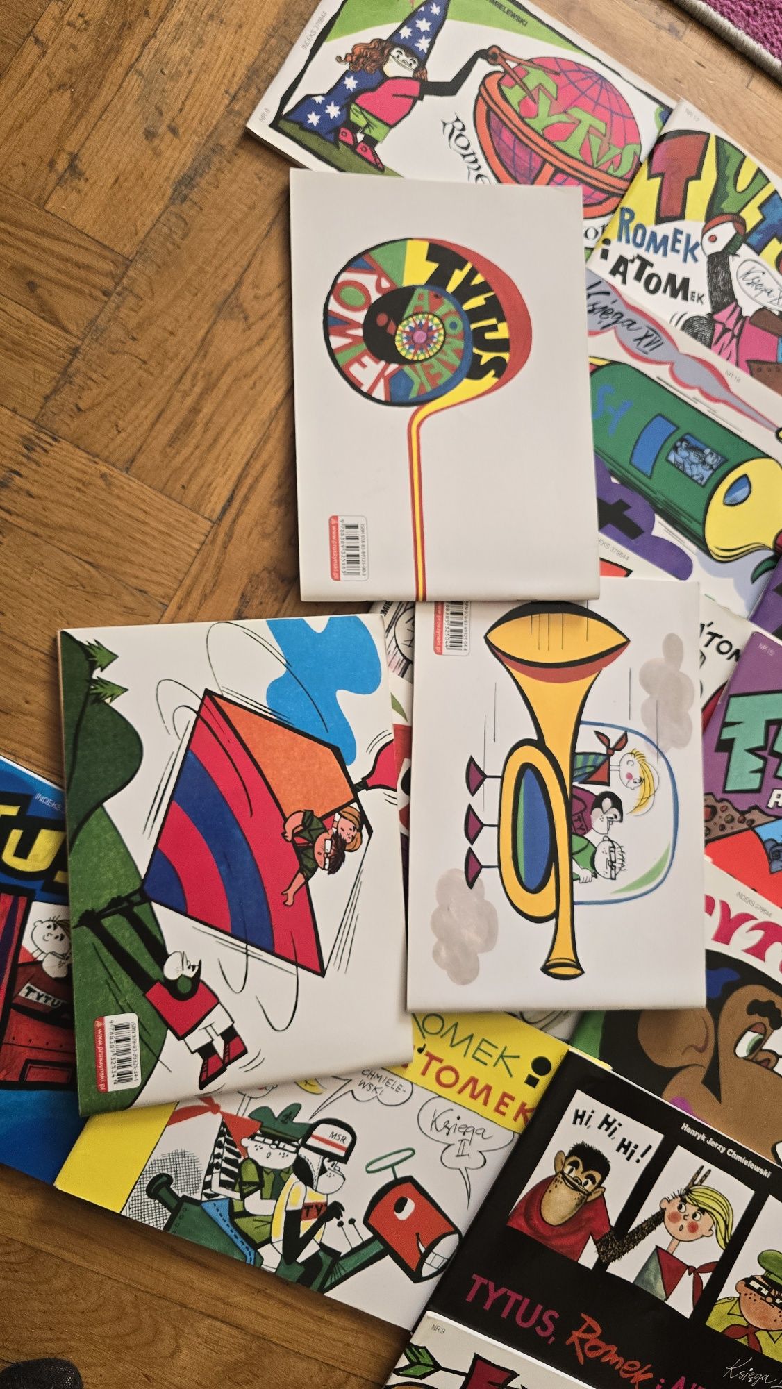 Tytus Romek I A'Tomek kultowy komiks Papa Chmiel jak nowe 10 sztuk