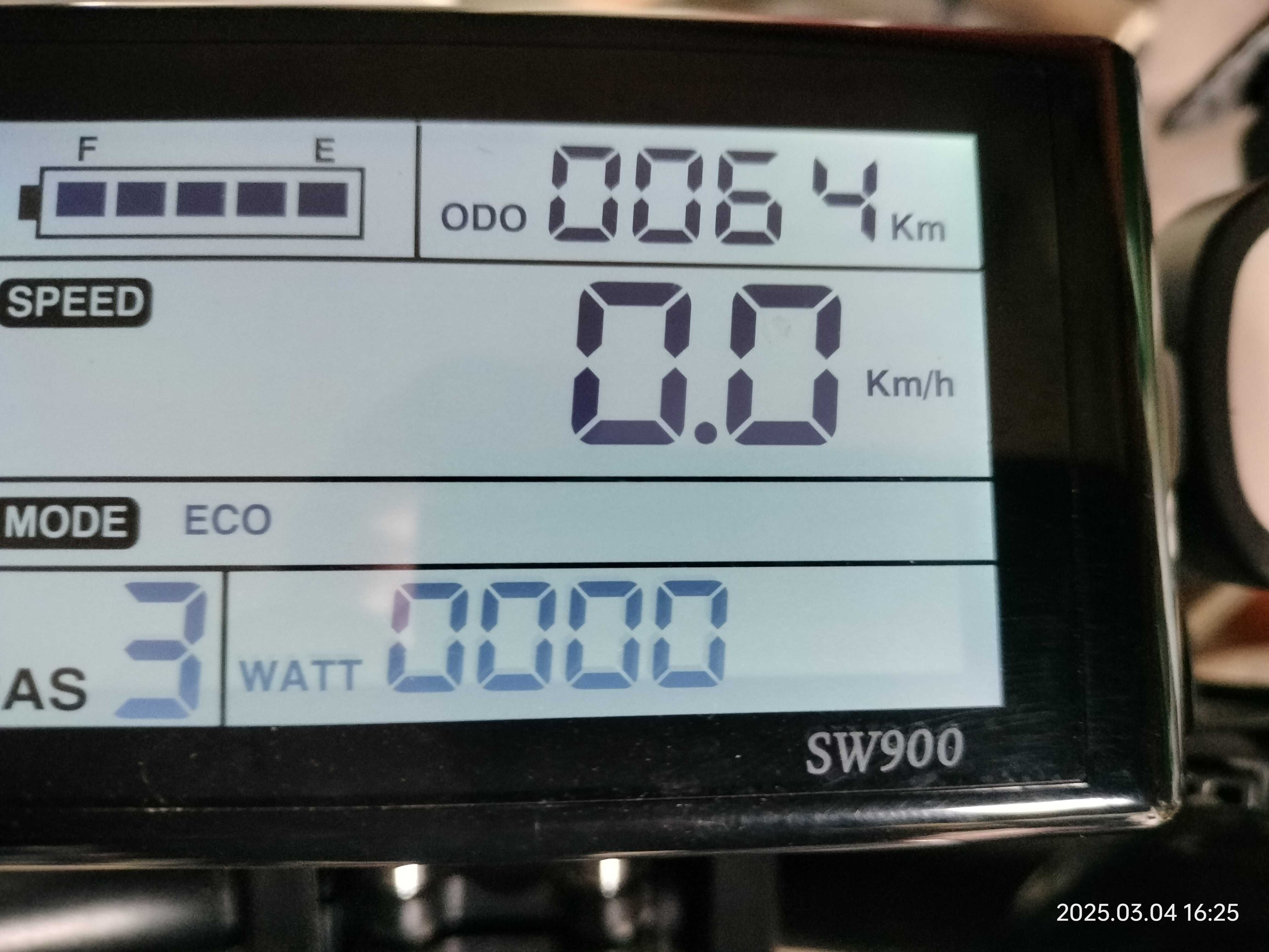 WYŚWIETLACZ panel sterowania E-BIKE SW900 LCD