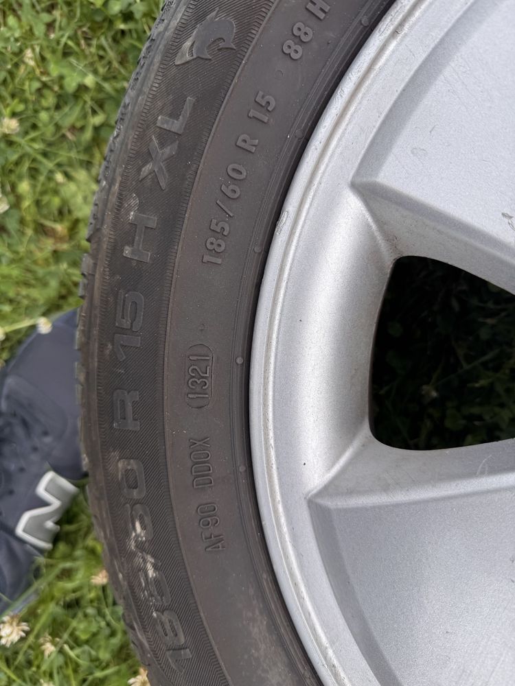 Kola felgi alufelgi Opel 4x100 185/60 R15 komplet