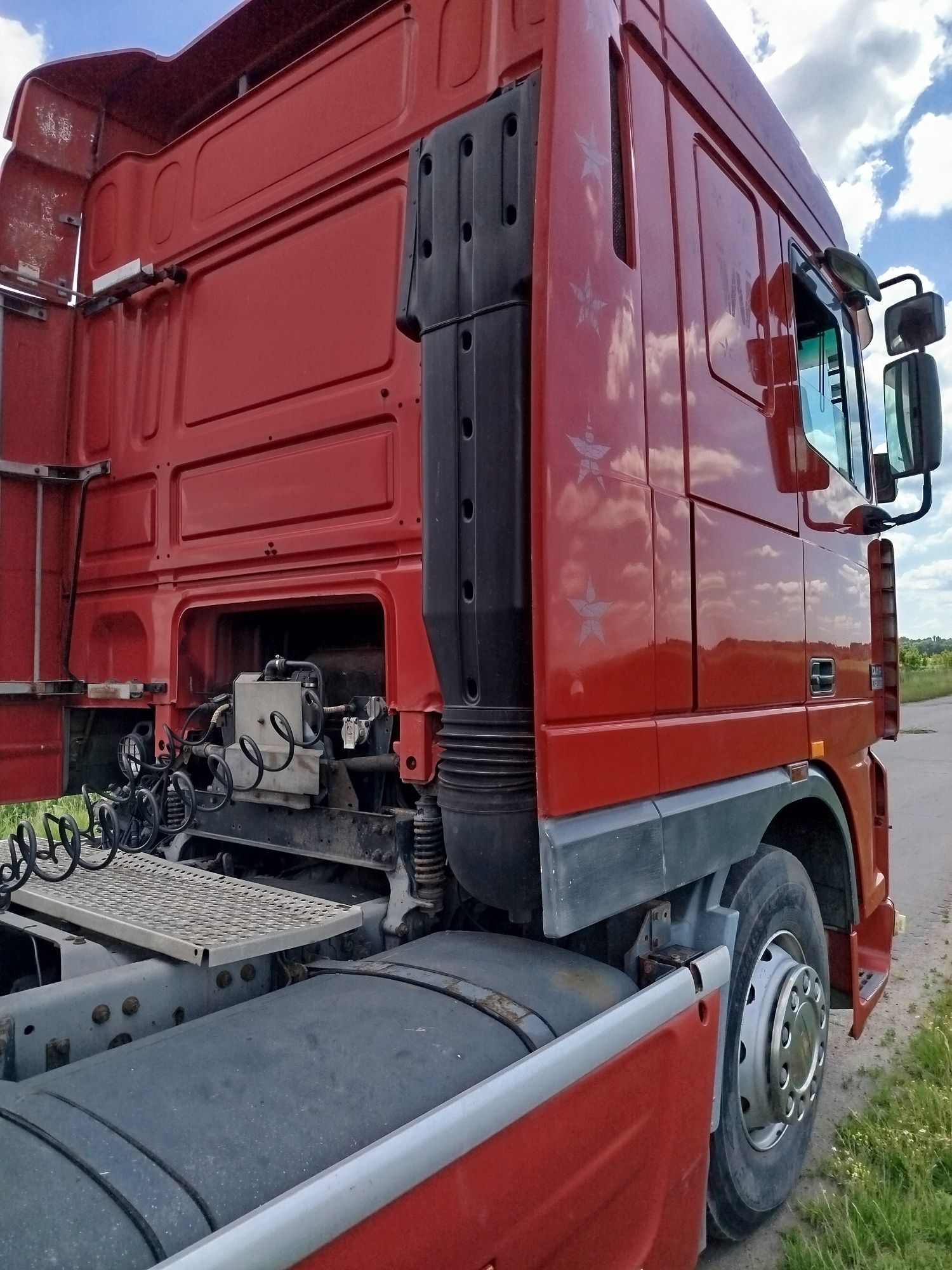 DAF 95XF з полупричепом самосвал