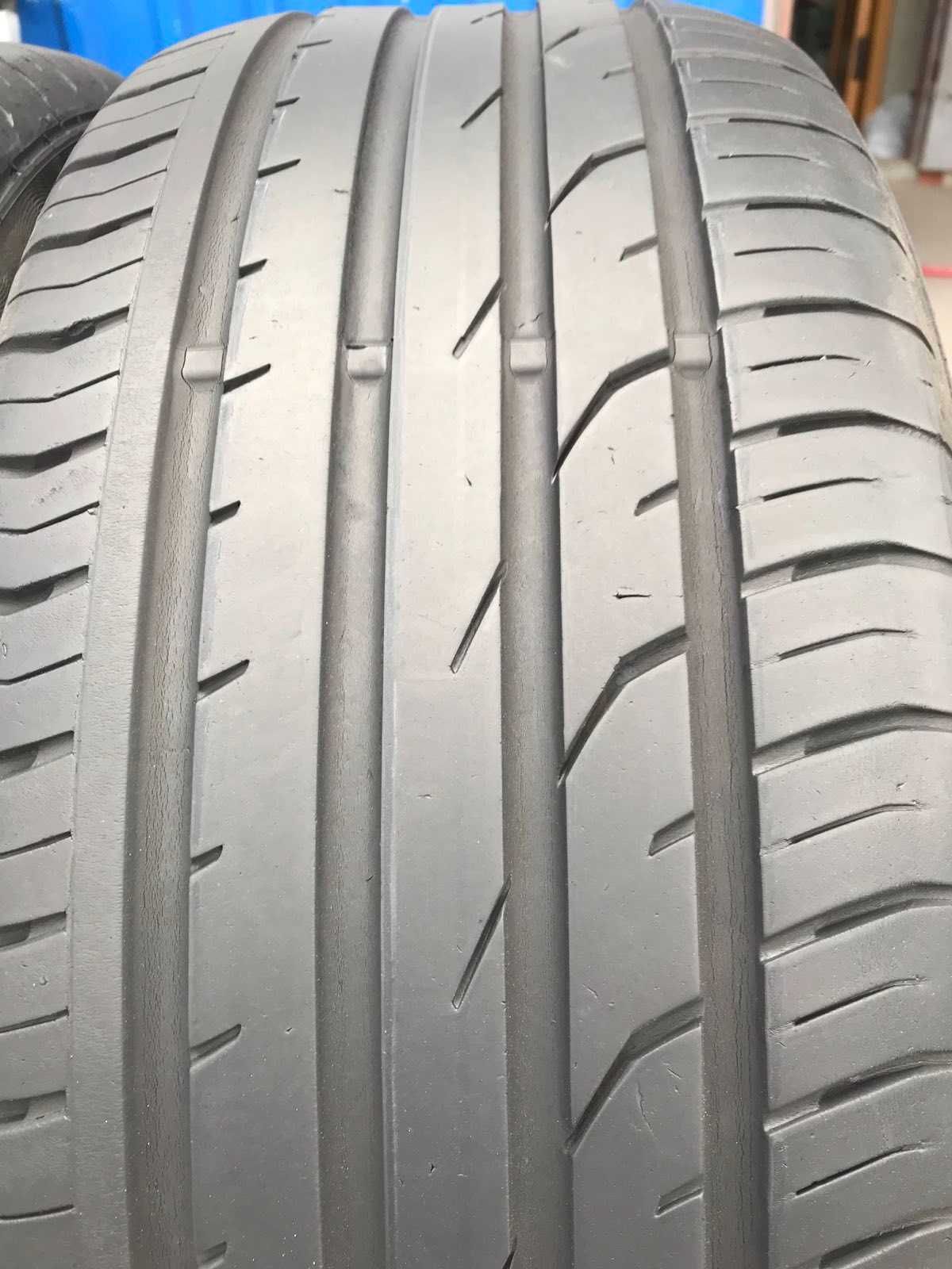 Шини Continental 225/55r16 Пара літо б/у склад Оригінал