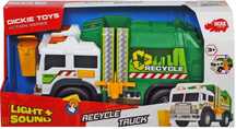 Śmieciarka zielona z dźwiękiem i światłem. Dickie Toys